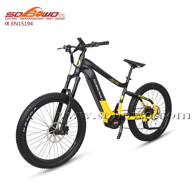 750w/1000w Powerful Bafang M620 Mid Drive Motor Off-road Fat Electric Bike for Sale