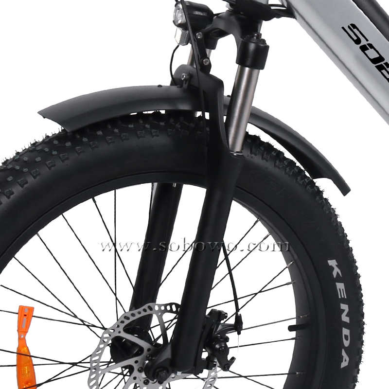 Step-Thru Fat Tire Electric Cruiser Bike for Adults
