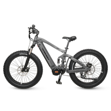 All Terrain Full Suspension Mid Drive Electric Fat Bike for Sale